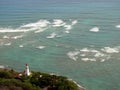 Diamond Head Lighthouse in Honolulu, Hawaii Royalty Free Stock Photo