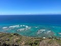 Diamond Head Lighthouse in Honolulu, Hawaii Royalty Free Stock Photo