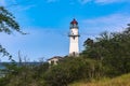 Diamond Head Lighthouse, Oahu, Hawaii Royalty Free Stock Photo