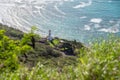 Diamond Head lighthouse from the Diamond Head Royalty Free Stock Photo