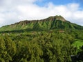 Diamond Head Oahu Royalty Free Stock Photo