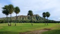 Diamond Head, Oahu, Hawaii Royalty Free Stock Photo