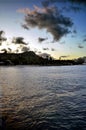 Diamond Head Sunrise Royalty Free Stock Photo