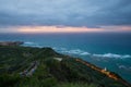 Diamond Head Sunrise at Dawn Royalty Free Stock Photo