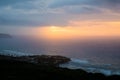 Diamond Head Sunrise at Dawn Royalty Free Stock Photo