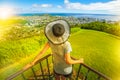 Diamond Head from Tantalus Lookout Royalty Free Stock Photo