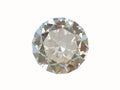 Diamond isolated on white background Royalty Free Stock Photo
