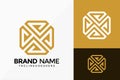 Diamond Jewelry Logo Vector Design. Abstract emblem, designs concept, logos, logotype element for template Royalty Free Stock Photo