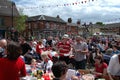 Diamond jubilee party in sandbach Royalty Free Stock Photo