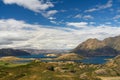 Diamond Lake in the Mt Aspiring National Park near Wanaka, New Zealand Royalty Free Stock Photo