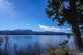 Diamond Lake in Oregon`s Umpqua Forest