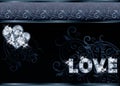 Diamond love wedding banner