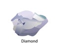 Diamond Metastable Allotrope Precious Gemstone Royalty Free Stock Photo