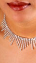 Diamond necklace Royalty Free Stock Photo