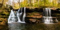 Diamond Notch Falls in Catskill Mountains, New York