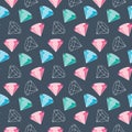 Diamond pattern