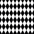Black and white diamond pattern seamless pattern print background design