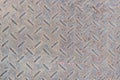 Diamond pattern steel texture Royalty Free Stock Photo