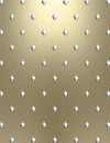 Diamond patterned metal Royalty Free Stock Photo