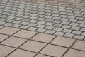 diamond-patterned self-locking courtyard floors