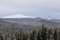 Diamond Peak Willamette National Forest Royalty Free Stock Photo