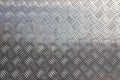 Diamond plate metal floor background Royalty Free Stock Photo