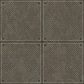 Diamond plate pavement texture