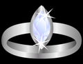 Diamond Ring Royalty Free Stock Photo