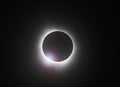 Diamond Ring, Total Solar Eclipse, Seen From Dublin, Ohio, April 8, 2024 Royalty Free Stock Photo