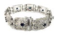 Diamond Sapphire Bracelet