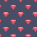 Diamond seamless pattern Royalty Free Stock Photo