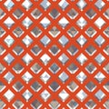 Diamond seamless pattern Royalty Free Stock Photo