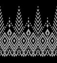 Diamond-shaped abstract ethnic geometric pattern Royalty Free Stock Photo