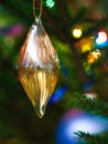 Diamond-shaped Christmas bauble