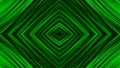 Diamond-shaped pattern with colorful flashing lines. Motion. Centralized geometric pattern of flashing lines. Beautiful