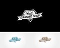 Diamond Shop Logo