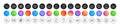 Diamond, Smartphone glass and Reject web line icons. For web app, printing. Round icon buttons. Vector