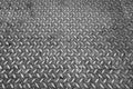 Diamond steel metal sheet texture Royalty Free Stock Photo