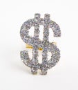 Diamond studded dollar bill