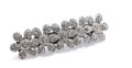 Diamond studded hair clip jewellery Royalty Free Stock Photo