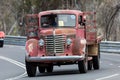 1954 Diamond T 522H Truck driving on country road