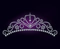 The Diamond tiara Royalty Free Stock Photo