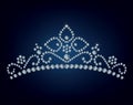 Diamond tiara Royalty Free Stock Photo