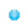 Diamond  vector icon illustration design Royalty Free Stock Photo