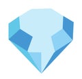 Diamond vector icon illustration Royalty Free Stock Photo