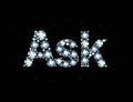 Diamond word ask