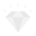 Diamondflat vector icon which can easily modify or edit