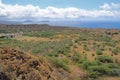 Diamondhead crater with Koko Head in the distance Royalty Free Stock Photo