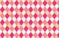 Diamonds argyle seamless pattern background . illustration design Royalty Free Stock Photo