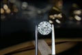 Beautiful diamonds with luxurious reflection. For jewelry And make wedding rings
